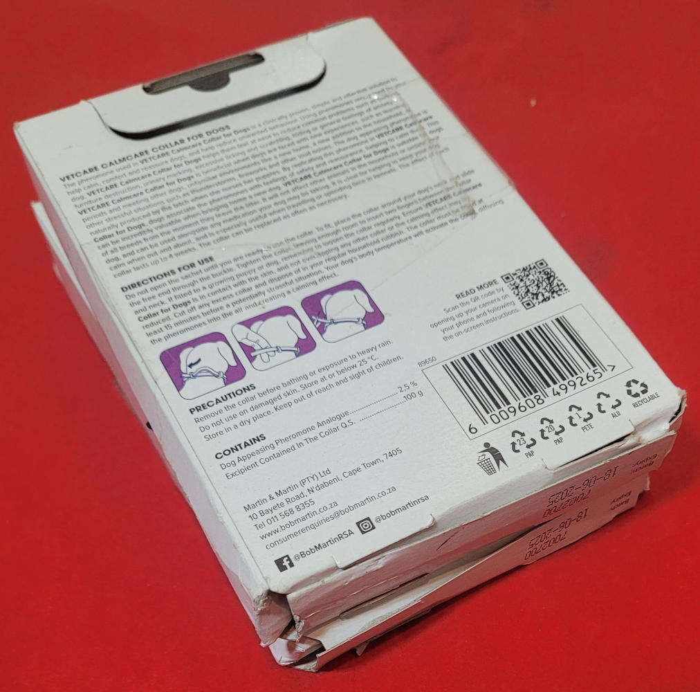 Vetcare Calm Care Collar for Dogs