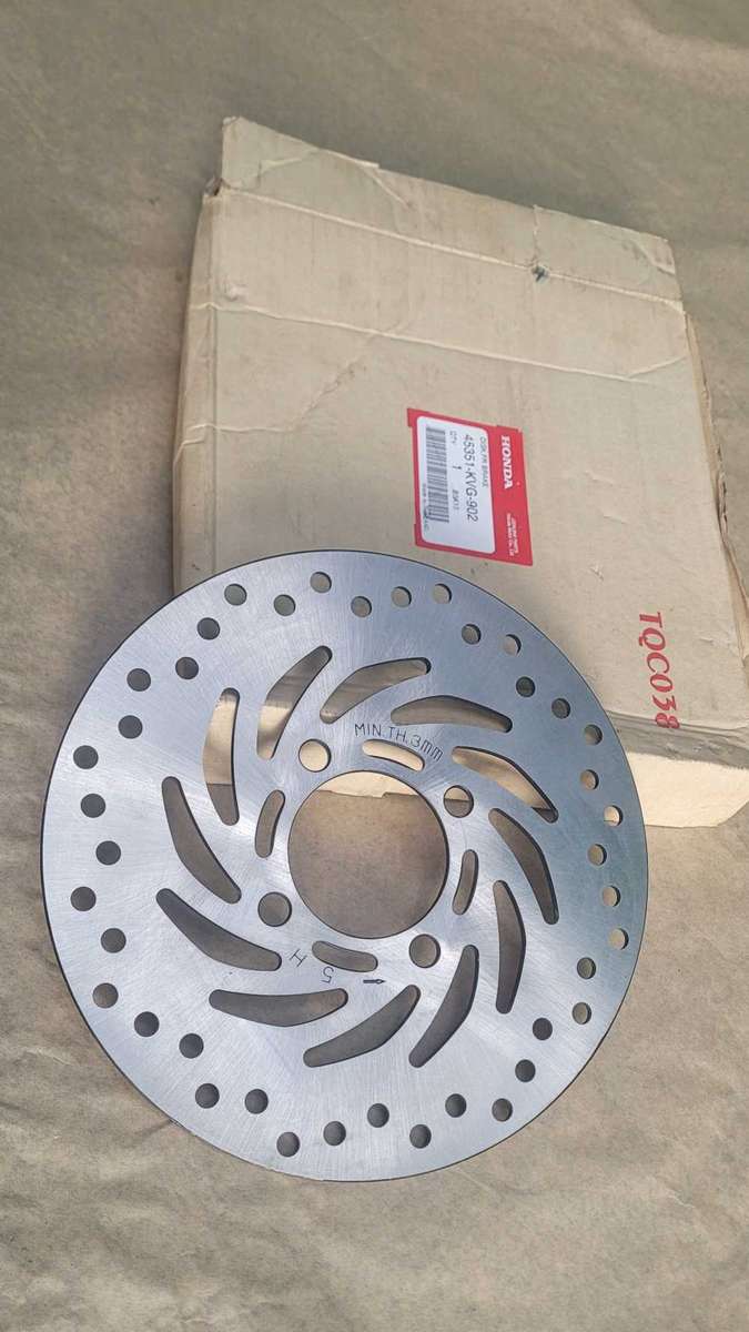 UNBOXED Genuine HONDA Front Brake Disk 45351-KVG-902 (Bid Per Piece)