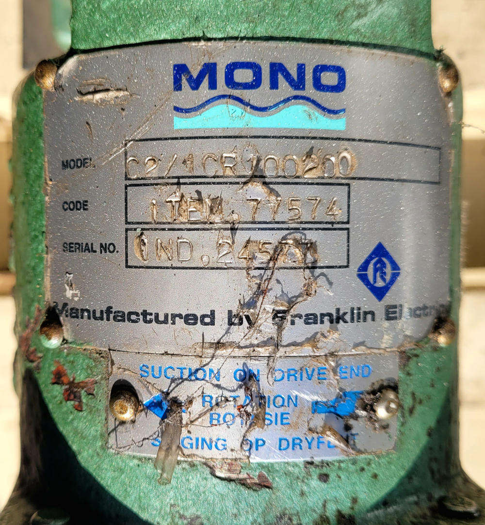 Shell Horizontal Centrifugal Pump. 3-Phase, 400V Electric Induction Motor  (2 Of 2)