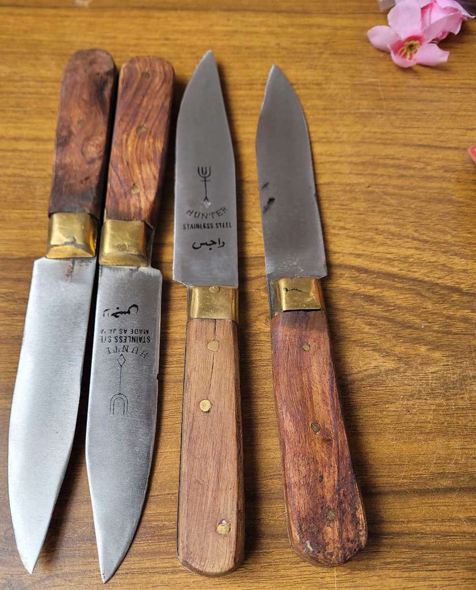 UNUSED...Japanese Super-Sharp HAND-MADE Kitchen/Bush Knives.  (Bid Per Knife -To Take 12x OR More)