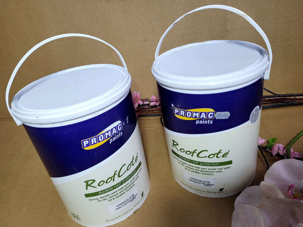 PROMAC Durable Roof Protection  (Chocolate Colour) Waterproof Paint