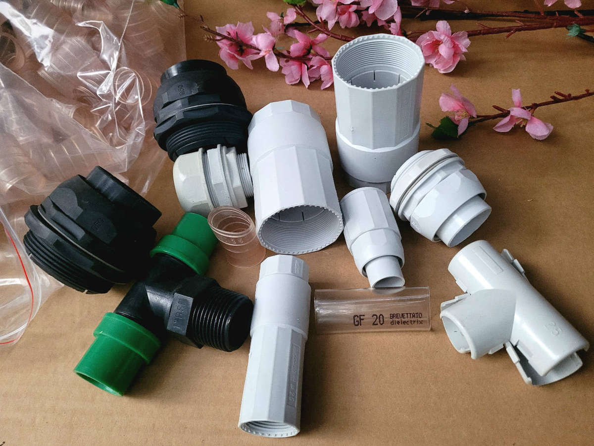 UNUSED... 247x ASSORTED PVC Fittings. (Bid Per Piece-To Take All 247x)