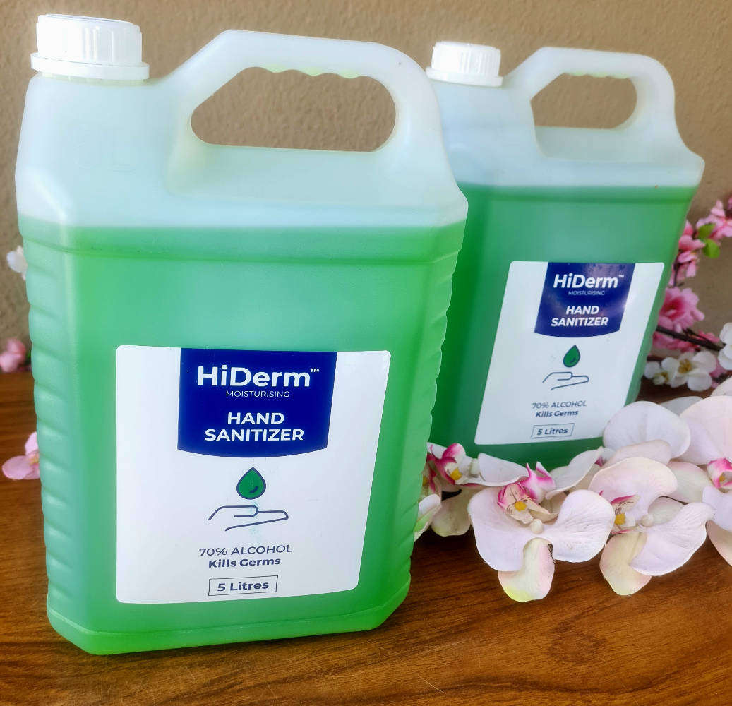 5L LIQUID HAND SANITISER, 70% Alcohol. (Bid Per Piece-To Take All 4x)