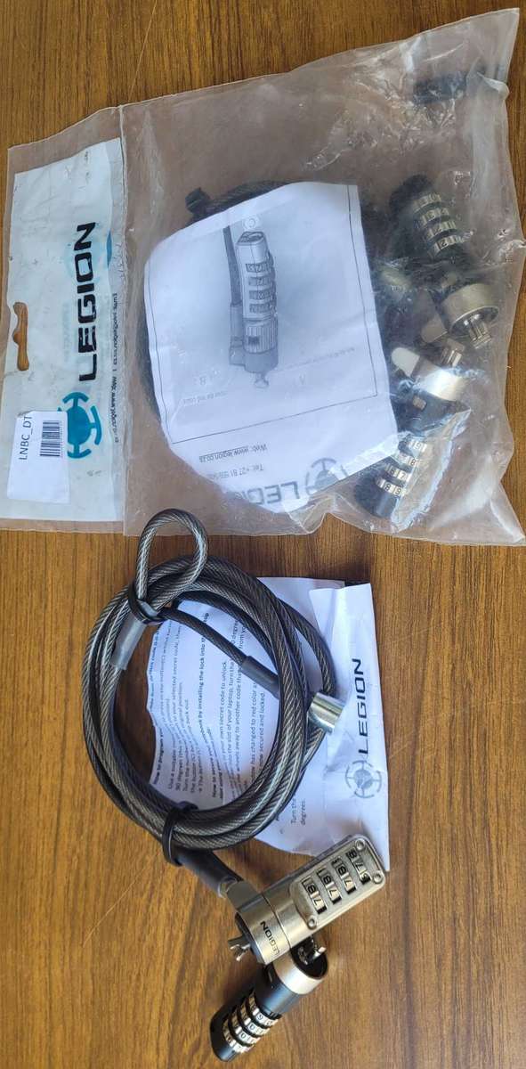 Anti-Theft Lock For Compters Laptops, Notrbooks Etc. (Bid Per Piece)   LAST 2x