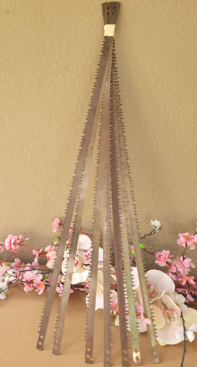 UNUSED... BAND SAW BLADES-With Minor Storage Rust. To be Refilled.  (Bid Per Piece-To Take All 7x)