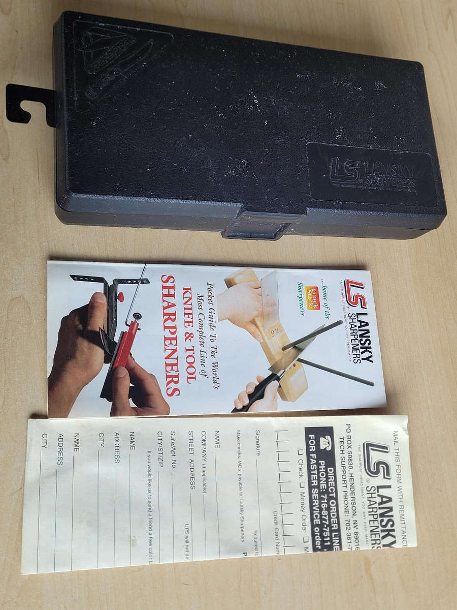 Fix-Handle Stone Sharpening Kit ( Slightly Incomplete As Pictured).