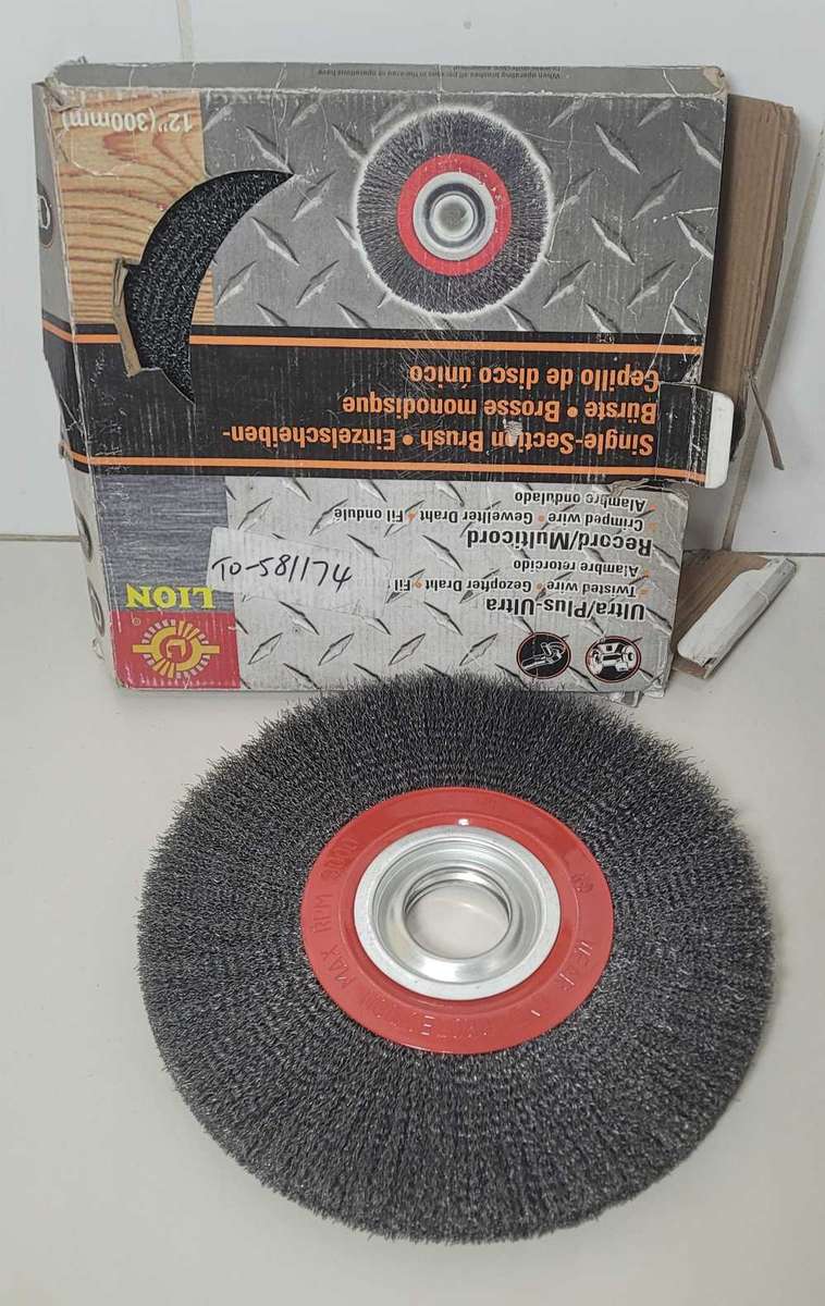 3000 Rpm Ultra Pus Twisted Wire Brush Wheel
