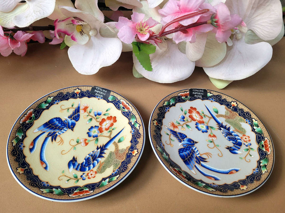 Well-Preserved Collectable GENUINE IMPERIAL IMARI Porcelain Plates-As Pictured.  (Bid Per Lot)