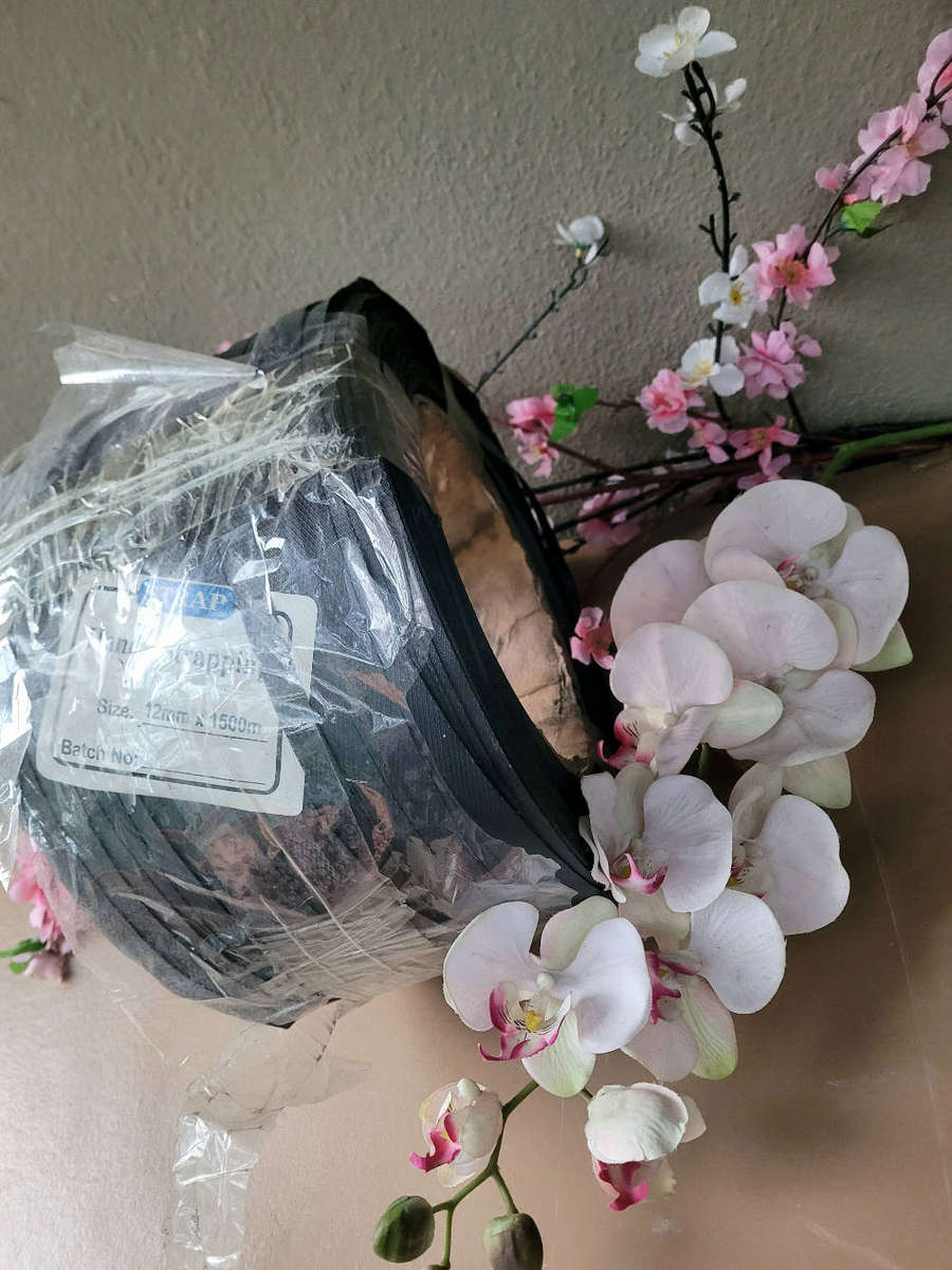 As Used...1500m x 12mm Hand Strapping Roll (In Aging Packaging-As Pictured).