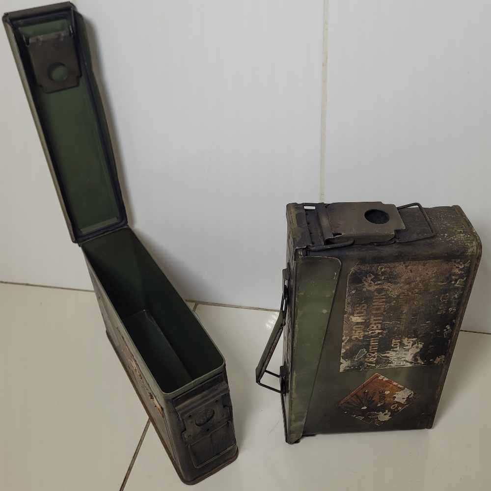 250 Rounds, 7.62mm Vintage Military Ammunition Box Bundle (Bid Per Lot)