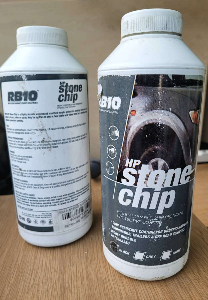 RB10 HP STONE CHIP-A Water-Based Protective Coating For Cars & Trailers (Bid Per Piece-To Take 20x)