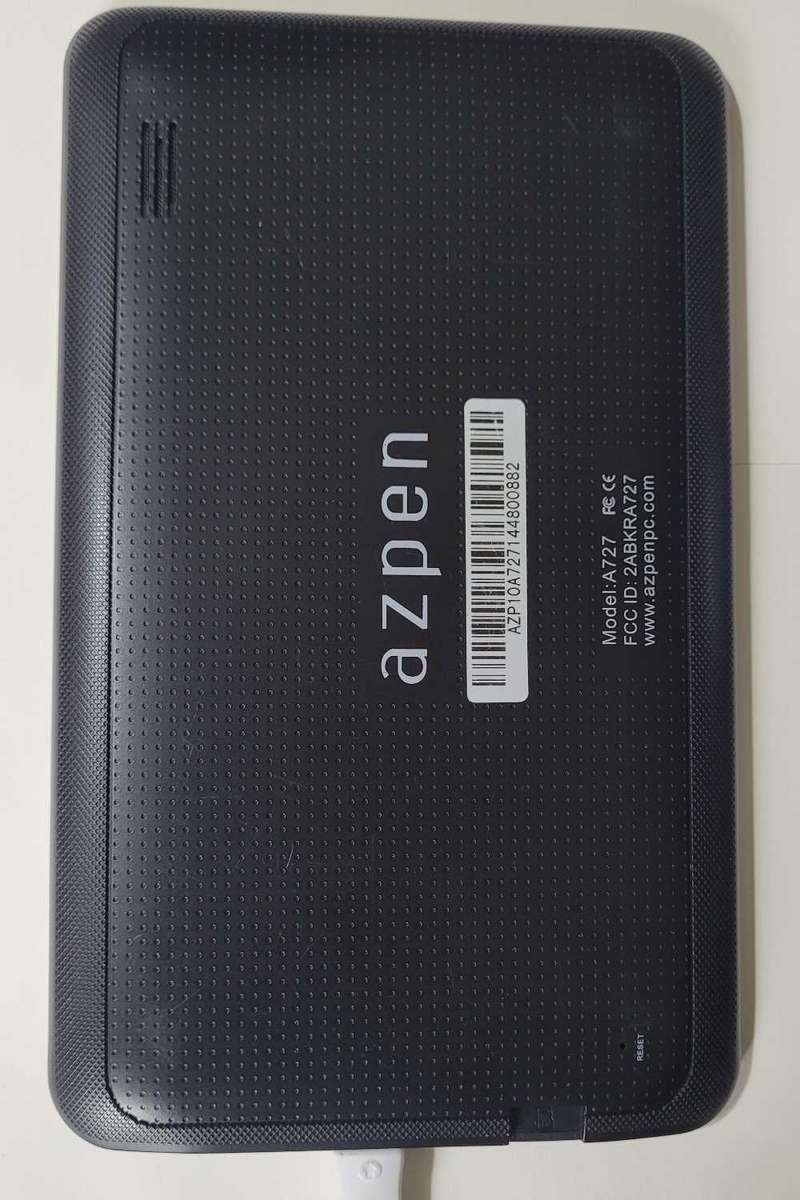 7" Clean-Used AZPEN WIFI TABLET (A727)