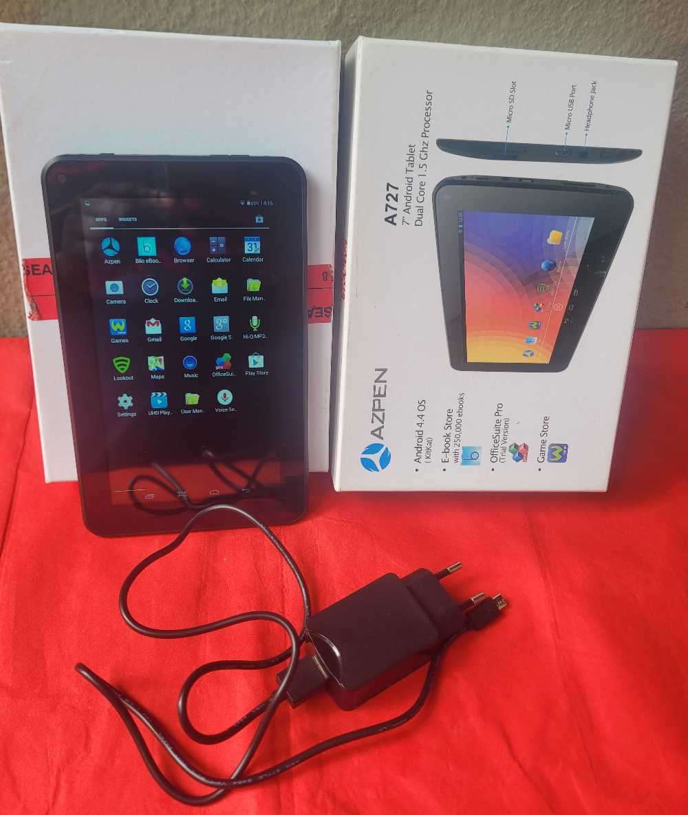 7" Clean-Used AZPEN WIFI TABLET (A727)
