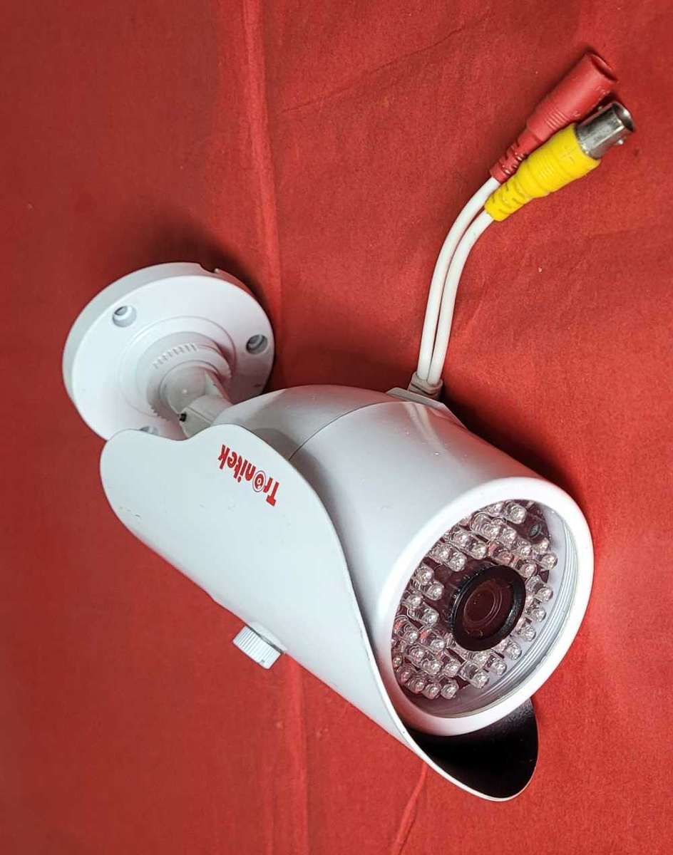 UNUSED (As Used) TRONITEK  CCTV Bullet Camera-As Pictured. NO BOX
