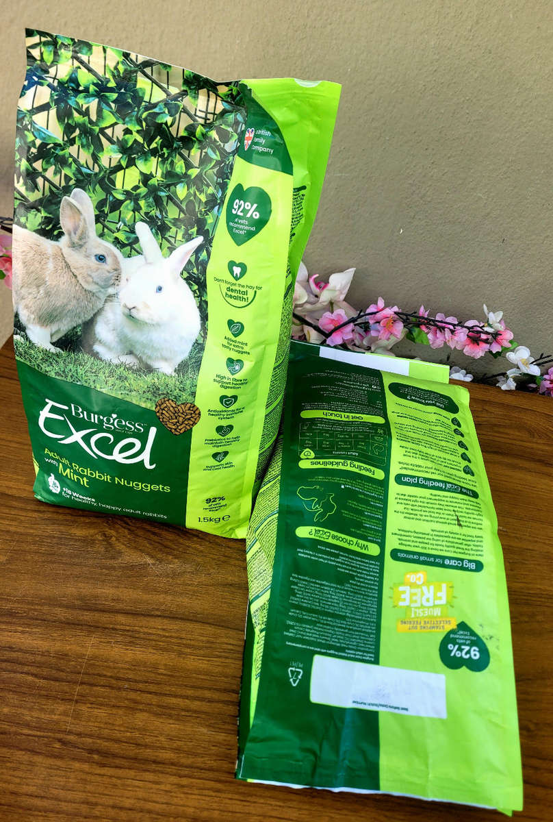 Burgess Excel Adult Rabbit Nuggets with Mint. Expiry: 08.04.25