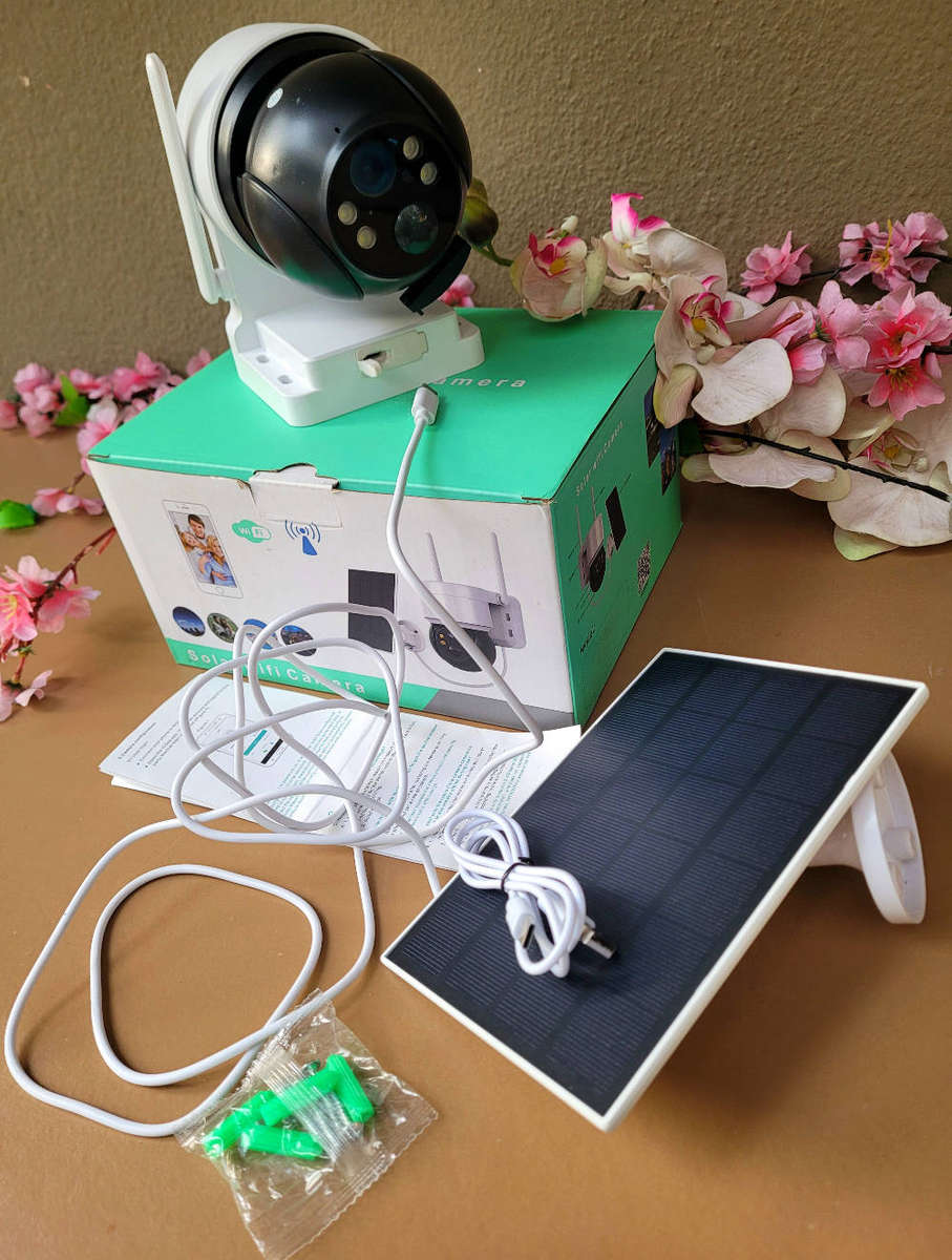 As Used... SOLAR WIFI-FI SECURITY CAMERA (Former Display Unit)