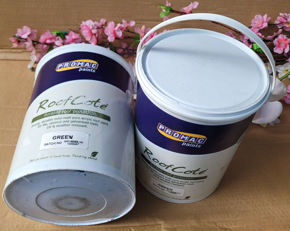 PROMAC Durable Roof Protection  (GREEN) Waterproof Paint