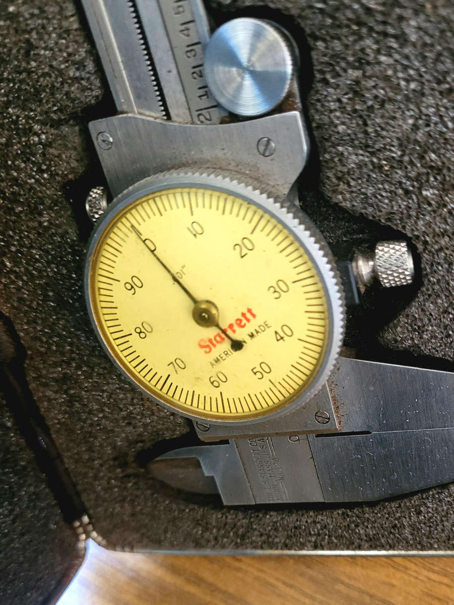 ORIGINAL Vintage LS STARRETT N0.120, 6" Dial Caliper (As Pictured)