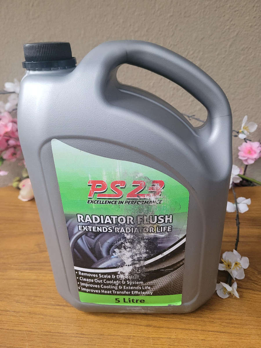 5L PS 23 RADIATOR FLUSH -As Pictured. ( Bid Per 1x 5L)
