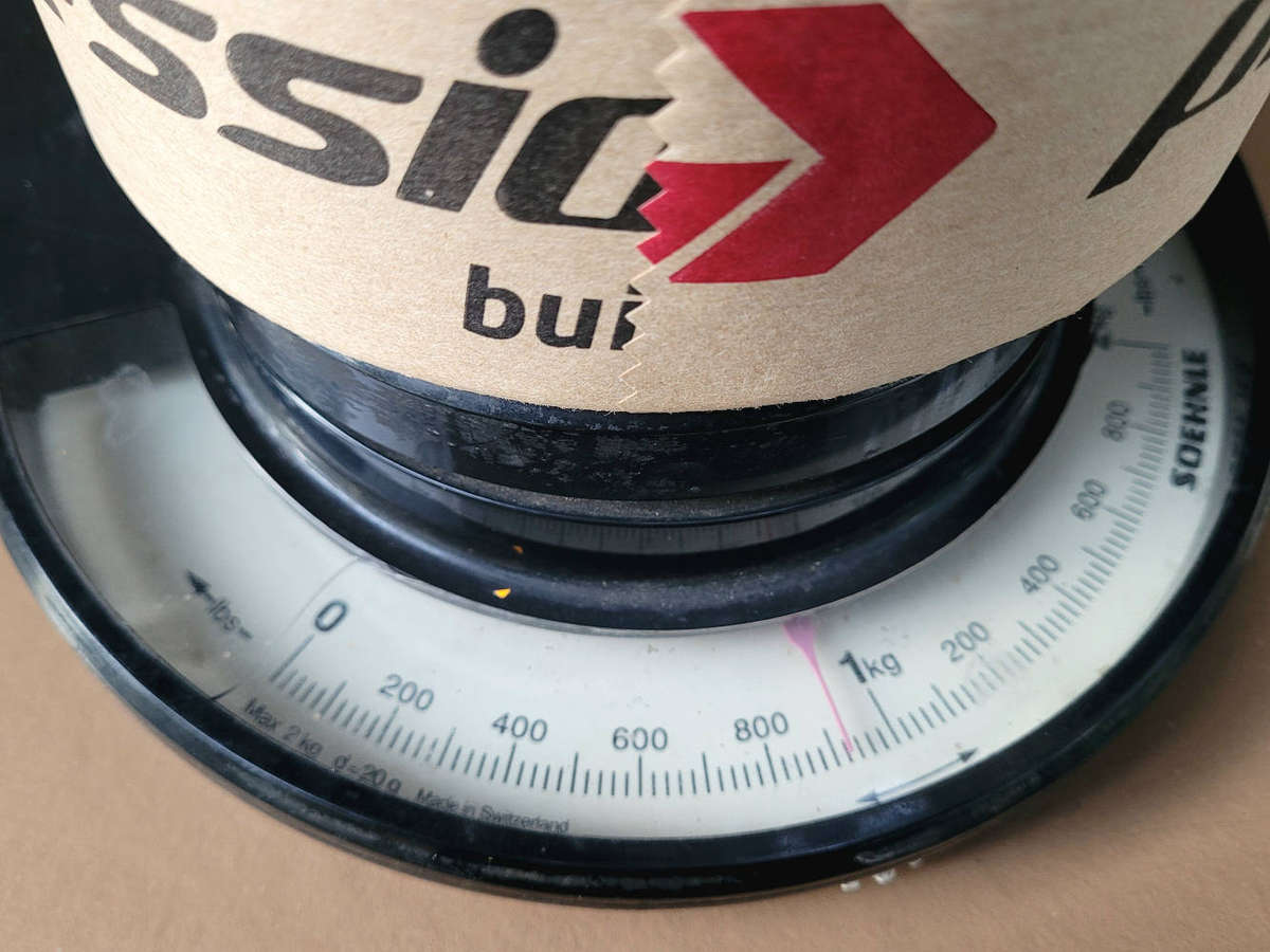 860g LARGE Professional-Branded GUM TAPE ROLL/ KRAFT PAPER TAPE ROLL. (Bid Per Piece-To Take All 4x)