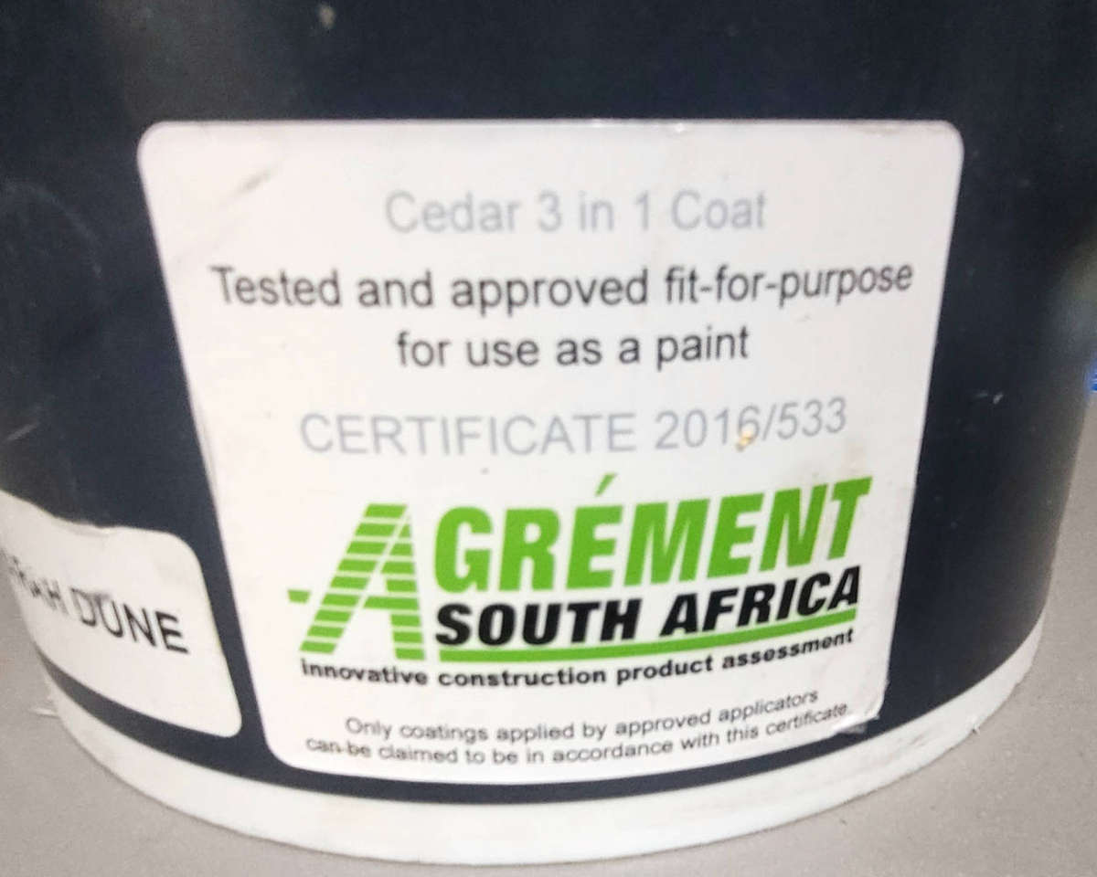 CEDAR PAINT 3-In-One MATT ACRYLIC Coat (SAHARA DUNE Colour)