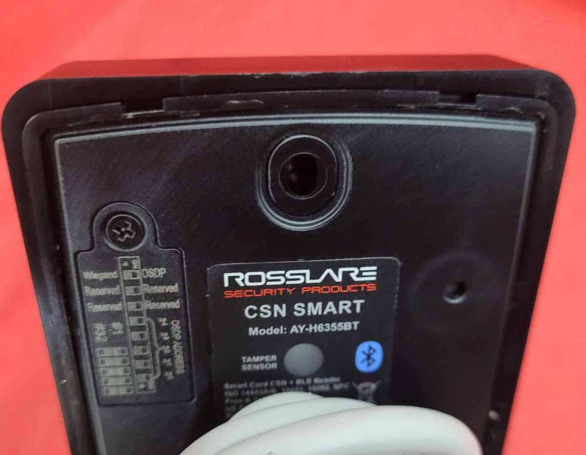 NEW/UNBOXED..ROSSLARE AY-H6355BT CSN SMART BLUETOOTH & RFID Card Reader With Back-Lit Keypad