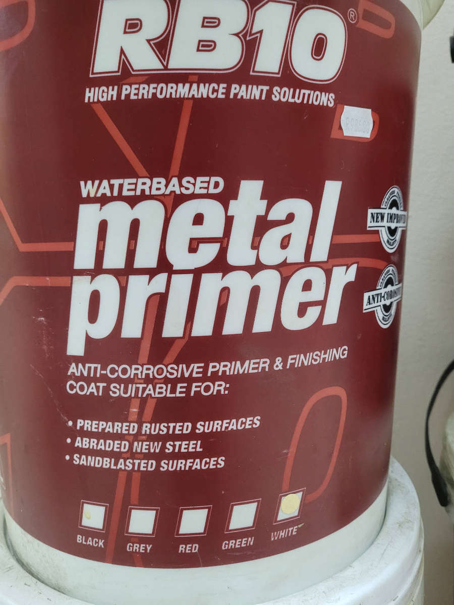20L  RB10 (WHITE COLOUR) Anti-Corrosive METAL PRIMER (Bid Per Piece)