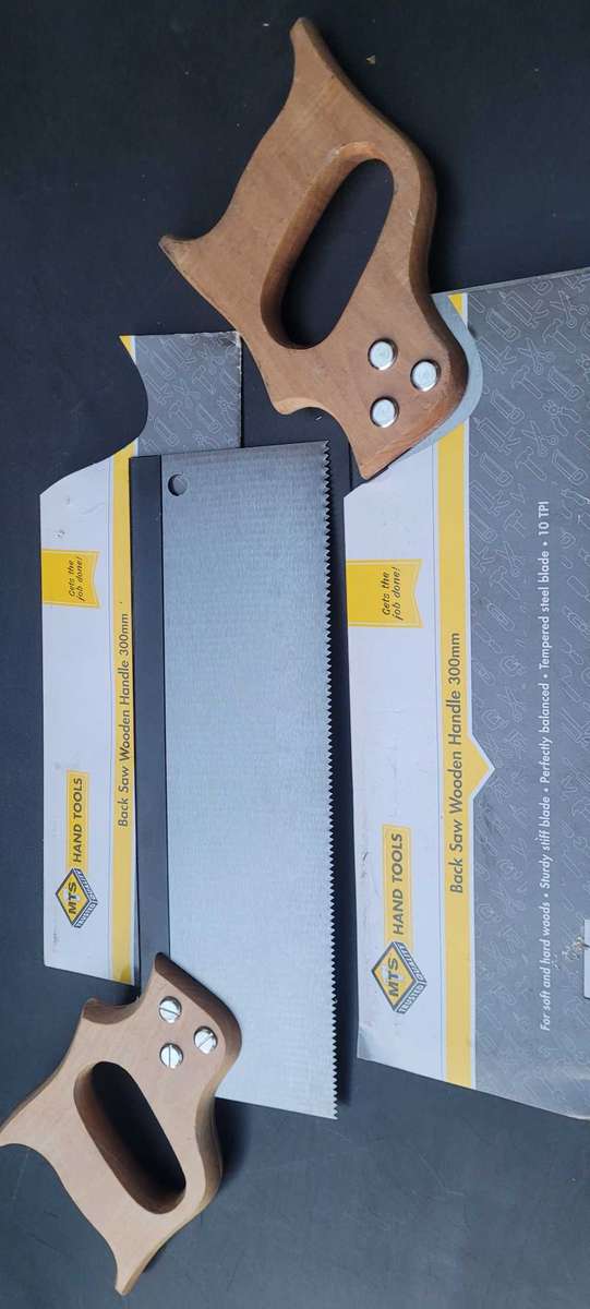 300mm Wooden-Handle Back Saw (Bid Per Piece)