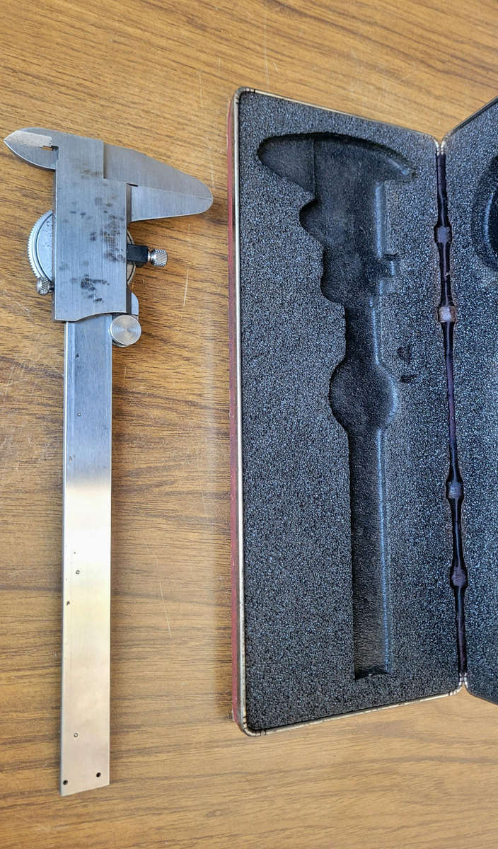 ORIGINAL Vintage LS STARRETT N0.120, 6" Dial Caliper (As Pictured)