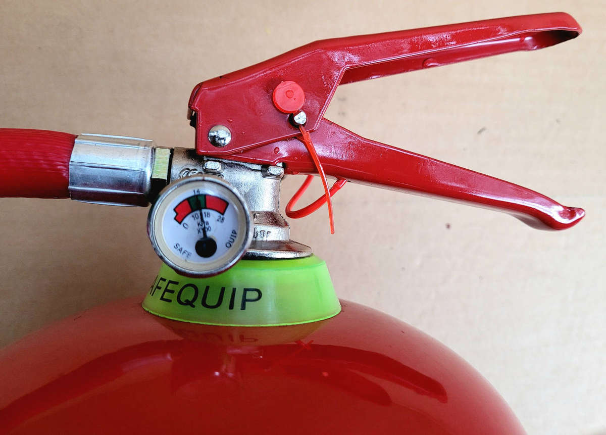 4.5Kg (Full) Fire Extinguisher (Last Service Date: 02/2022)