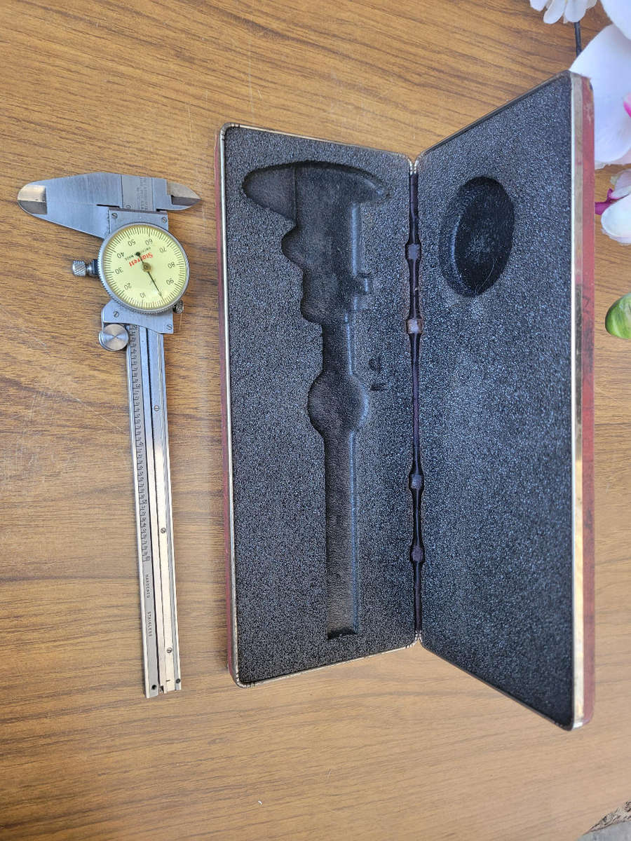ORIGINAL Vintage LS STARRETT N0.120, 6" Dial Caliper (As Pictured)