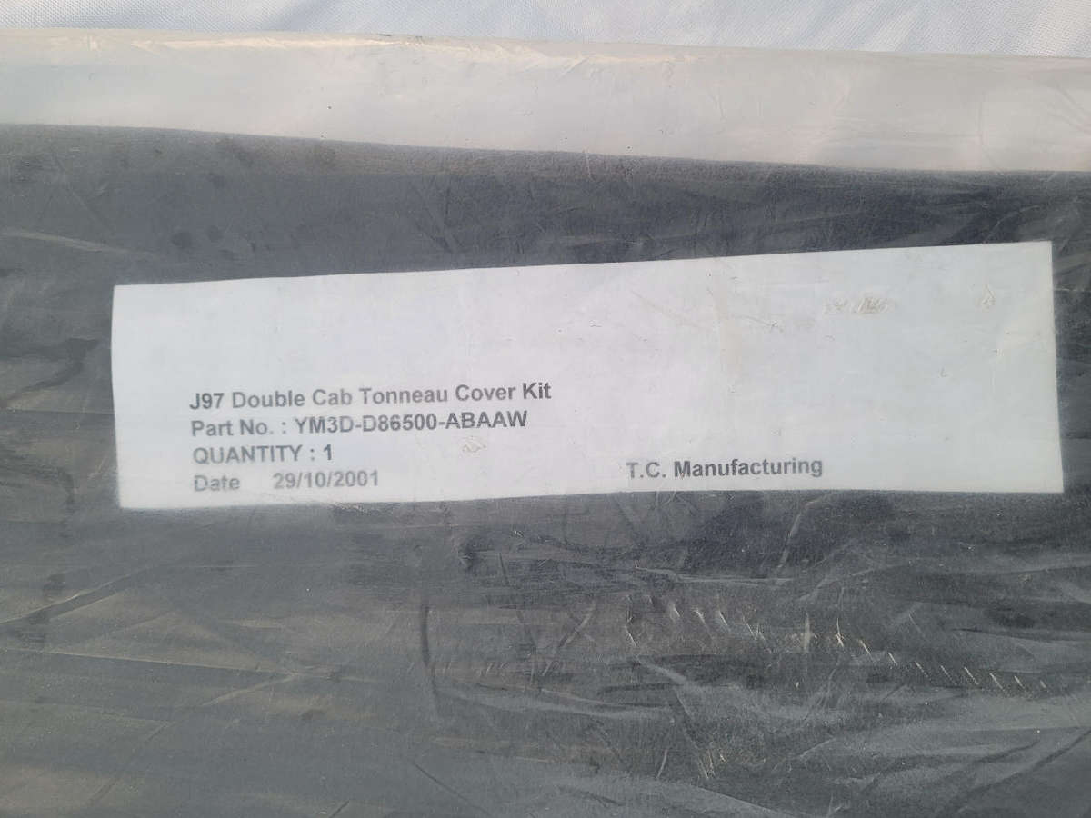 J97 Double Cab  Tonneau Cover Kit. Part No. (YM3D-D86500-ABAAW)