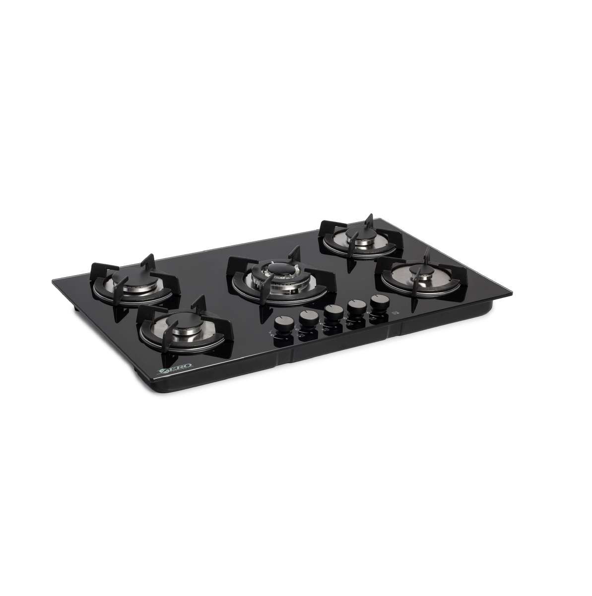 (Bad Box Deal) Zero 5 Burner Top Gas Hob With Battery Ignition and Gas Kit
