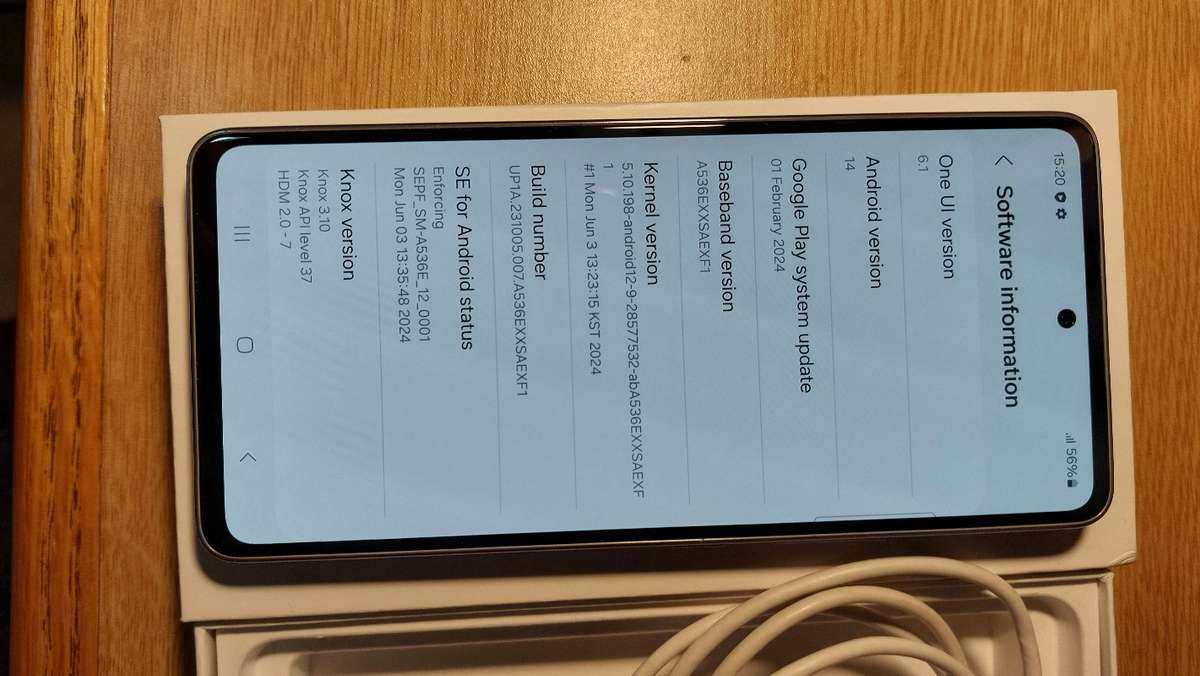 Samsung Galaxy A53 5G in as new condition