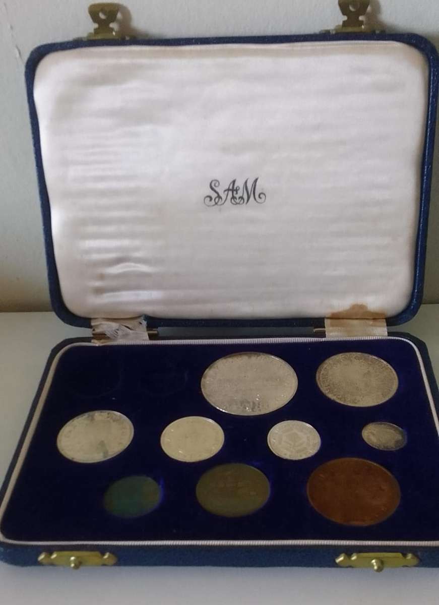 Low start - 1960 RSA PROOF SET IN SA MINT BOX - NO GOLD