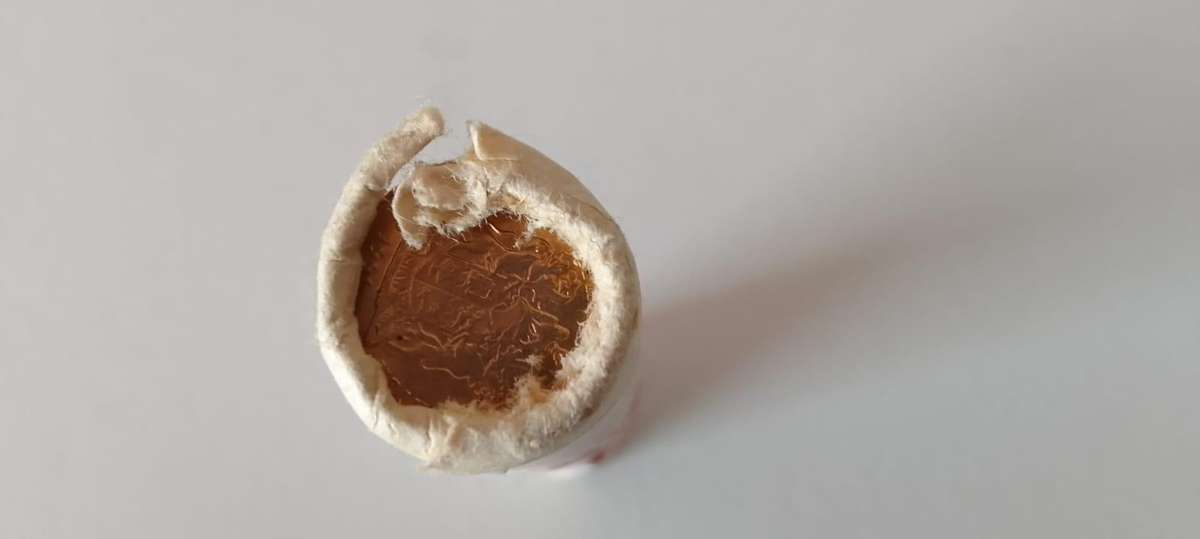 1990 RSA TEN CENTS SEALED COINS - IN A ROLL- ORIGINAL TRUST BANK PAPER WRAPPING