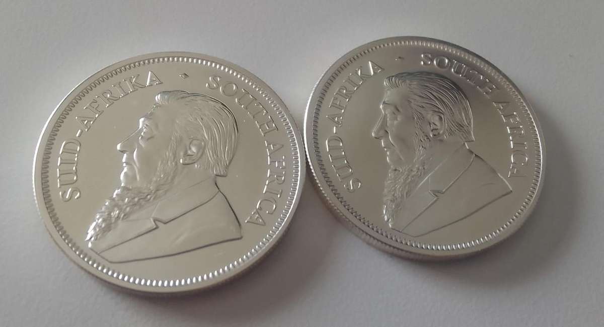 2018 SILVER 1OZ KRUGERRAND (BU) - BUY NOW - bid per coin X2