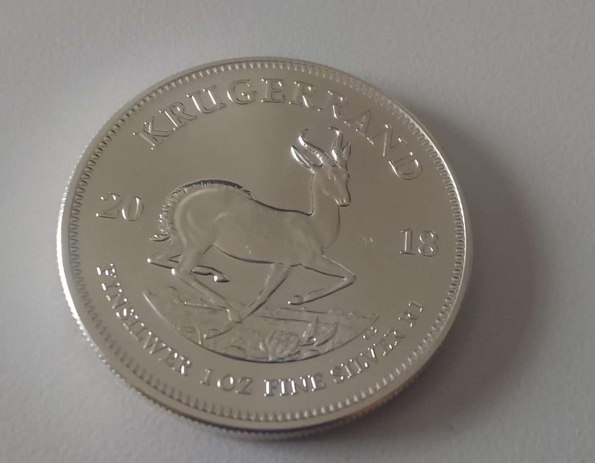 2018 SILVER 1OZ KRUGERRAND (BU) - BUY NOW - Only 1 left!