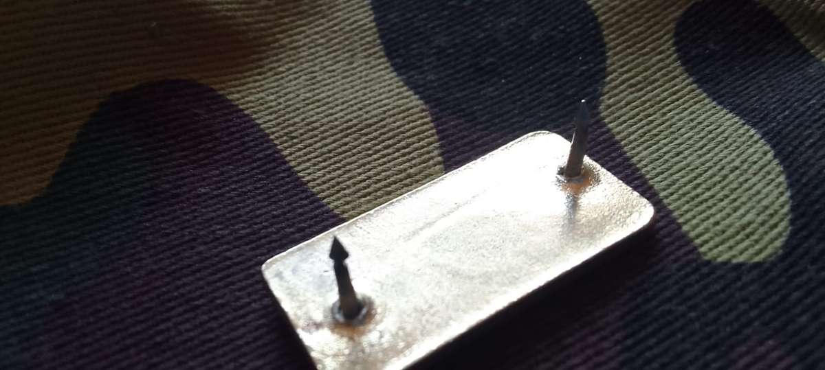 SADF /SA ARMY PISTOL INSTRUCTOR BAR - GOLD