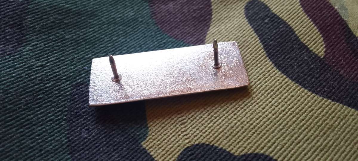 SADF/SA ARMY RECCE BERET BAR - WITH PINS