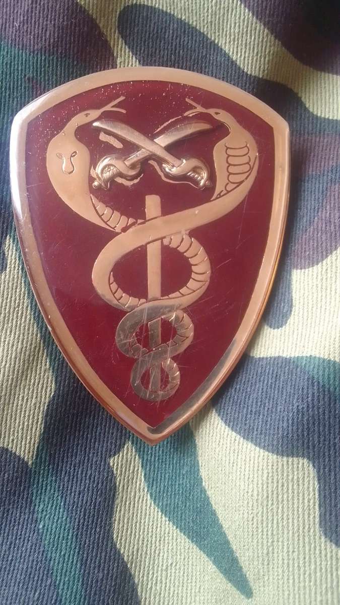 SADF/SA ARMY/ SAMS SURGEON GENERAL SHOULDER FLASH