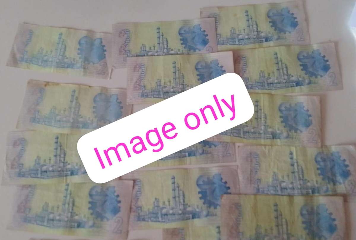 TWO RAND  GPC DE KOCK  - 14 NOTES - BID PER NOTE - FAIR CONDITION