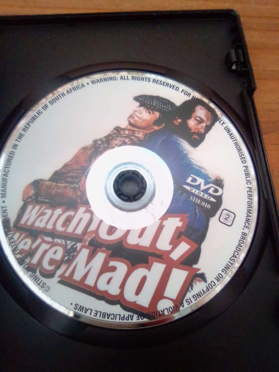 DVD: BUD SPENCER/ TERENCE HILL - WATCH OUT WE`RE MAD - great classical
