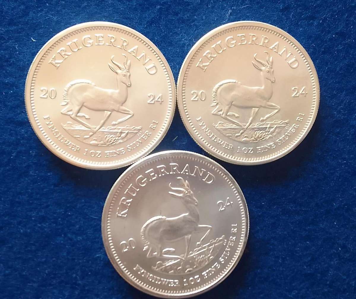 Super Silver SALE!  2024 Silver 1oz Krugerrand (BU) - Bid per coin
