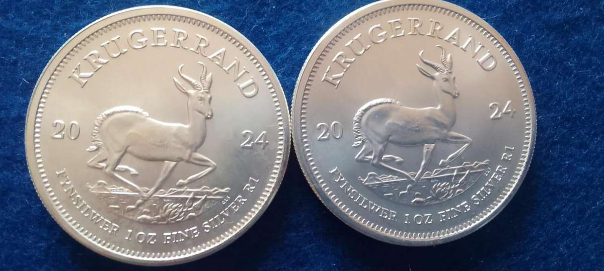 Super Silver SALE!  2024 Silver 1oz Krugerrand (BU) - Bid per coin
