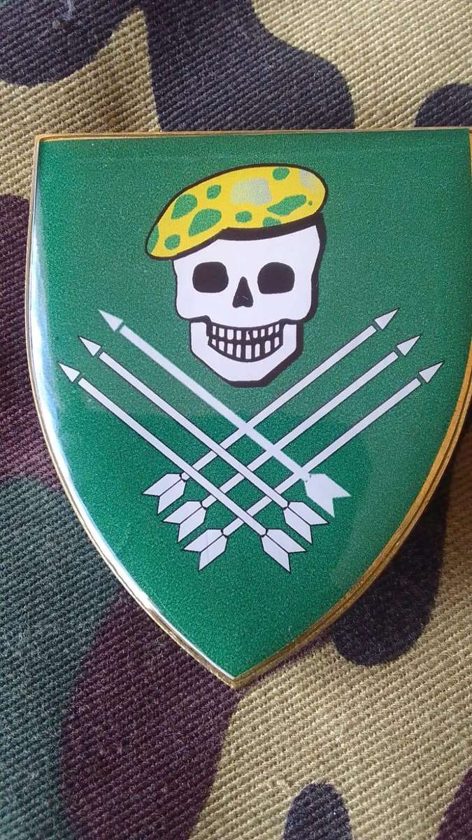 SADF/  SA ARMY 32 BATTALION GOLF COMPANY COMMEMORATIVE    SHOULDER FLASH
