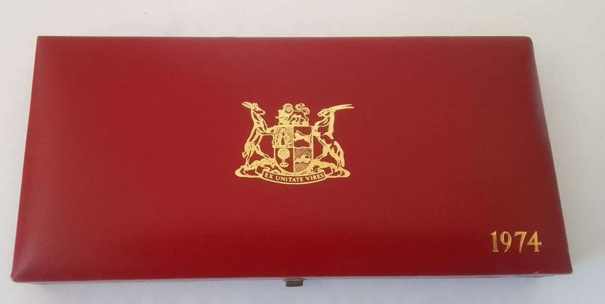 1974 RSA UNCIRCULATED COINS - PARTIAL SET