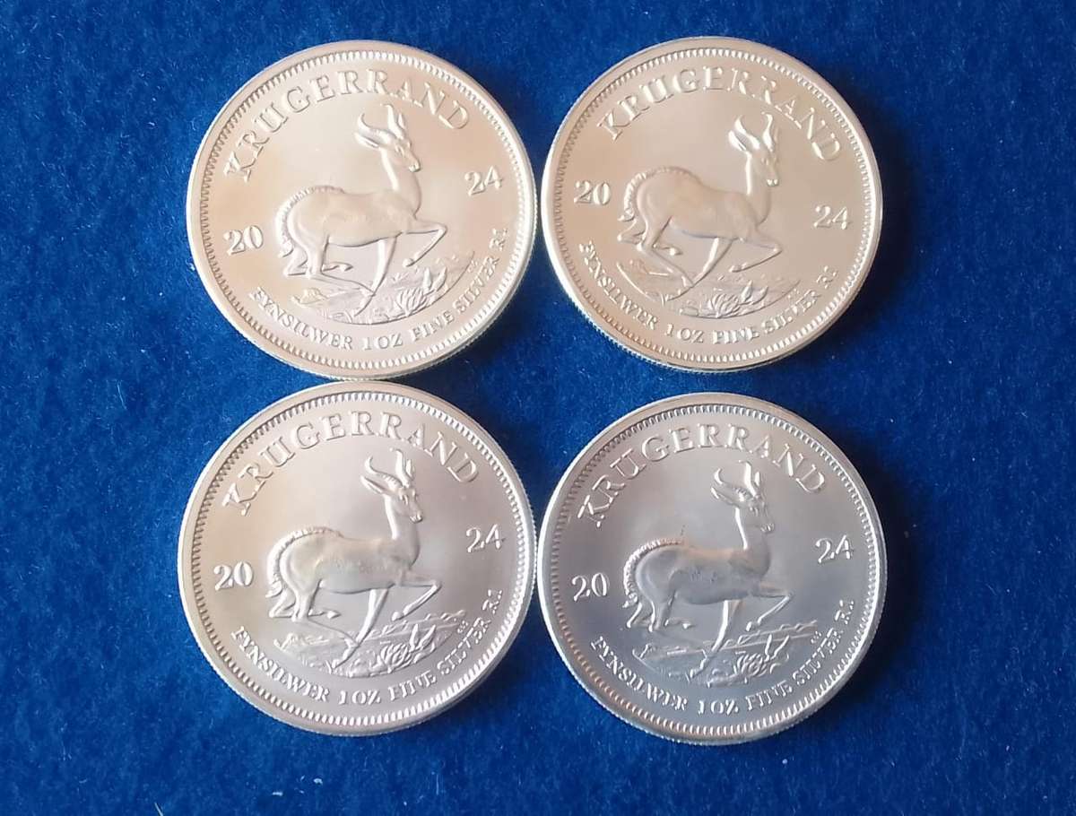 Super Silver SALE!  2024 Silver 1oz Krugerrand (BU) - Bid per coin