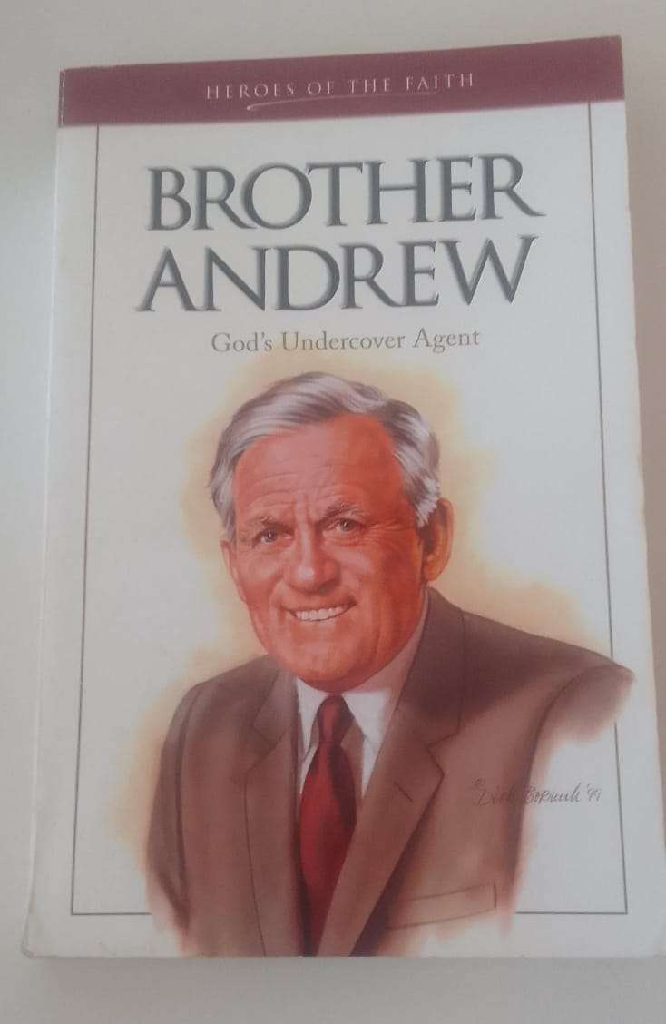 Book: Brother Andrew - God's undercover agent -Heroes of the Faith collection