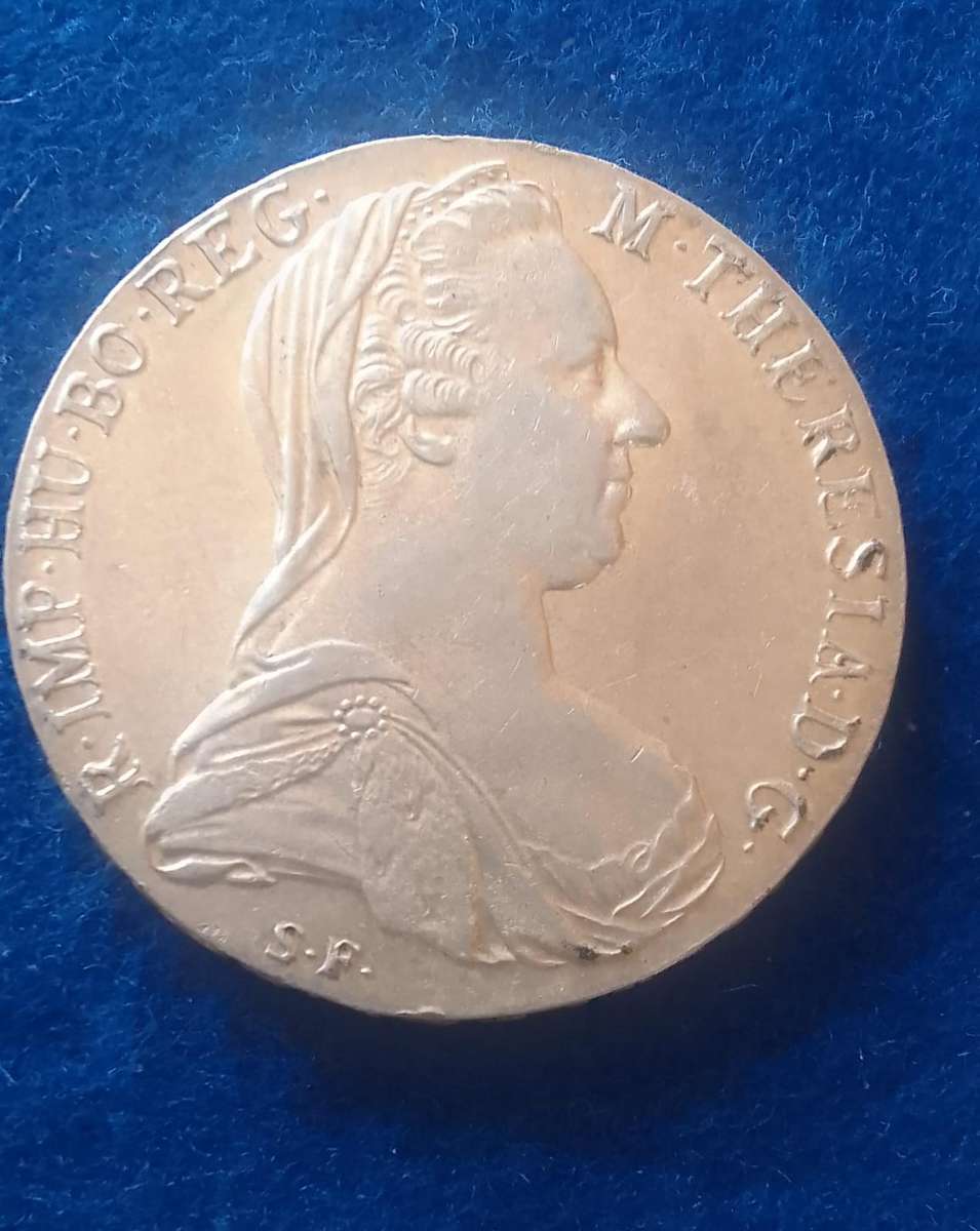 1780 MARIA THERESA THALER SILVER COIN